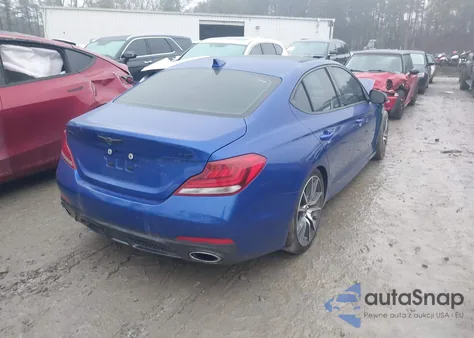 2020 Genesis G70 3.3T Rwd z USA, uszkodzony, nr VIN KMTG74LE4LU063707